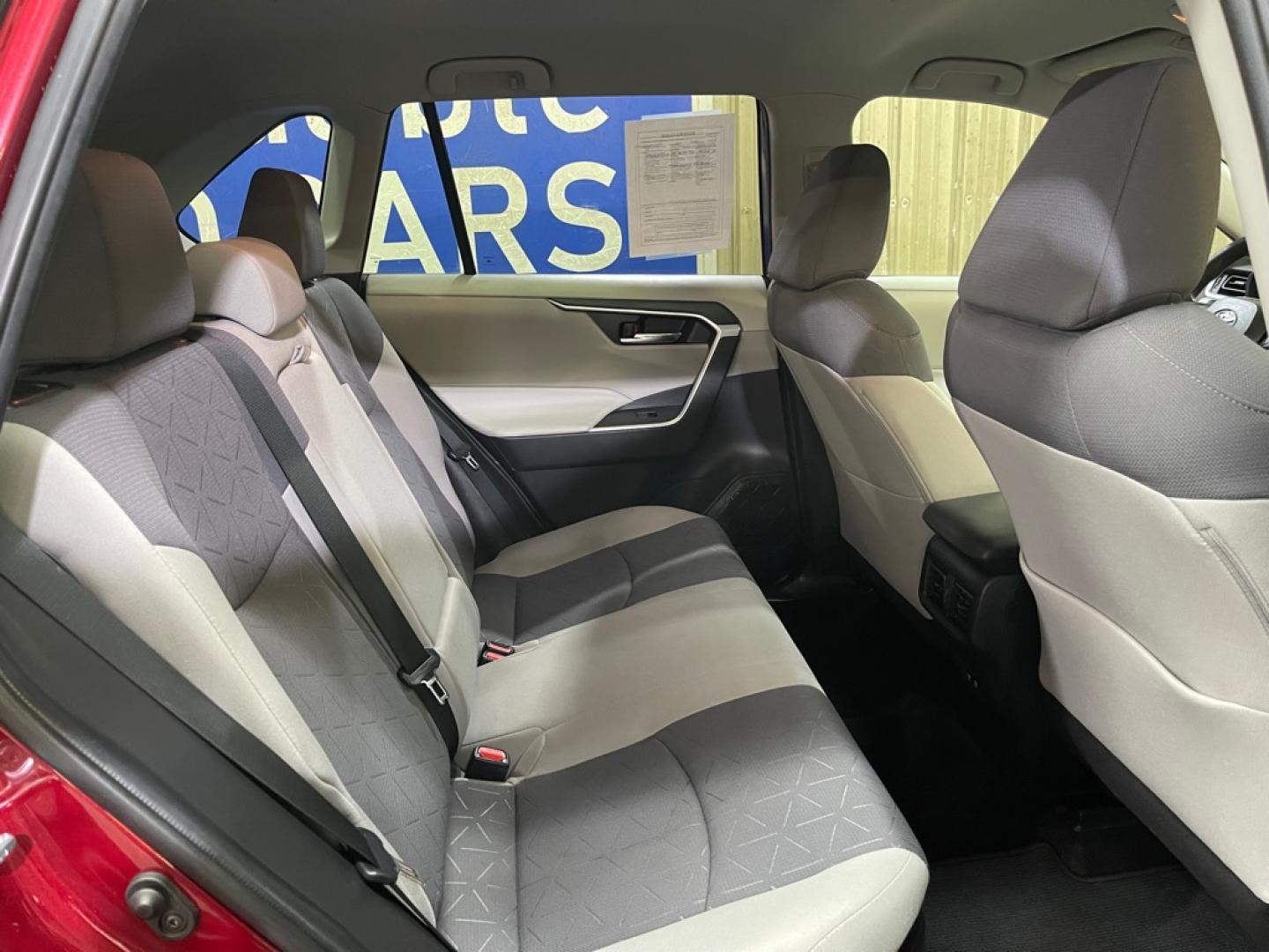 2021 RED TOYOTA RAV4 XLE XLE (4T3RWRFV7MU) with an 2.5L engine, Continuously Variable transmission, located at 2525 S. Cushman, Fairbanks, AK, 99701, (907) 452-5707, 64.824036, -147.712311- Photo#4