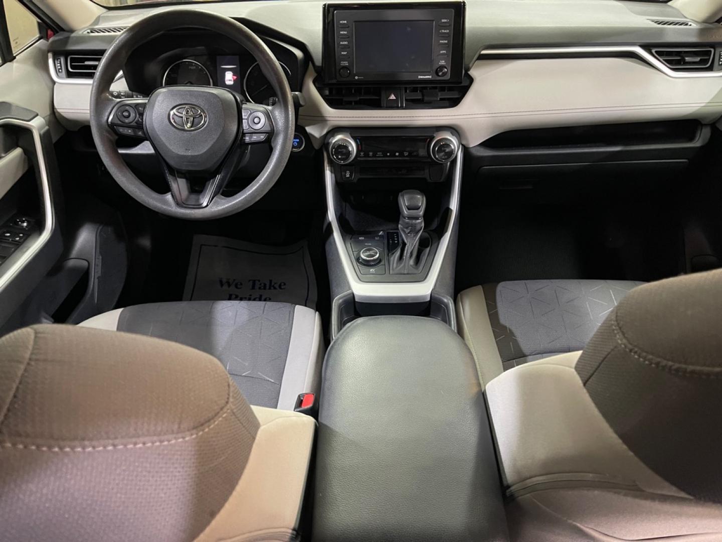 2021 RED TOYOTA RAV4 XLE XLE (4T3RWRFV7MU) with an 2.5L engine, Continuously Variable transmission, located at 2525 S. Cushman, Fairbanks, AK, 99701, (907) 452-5707, 64.824036, -147.712311- Photo#5