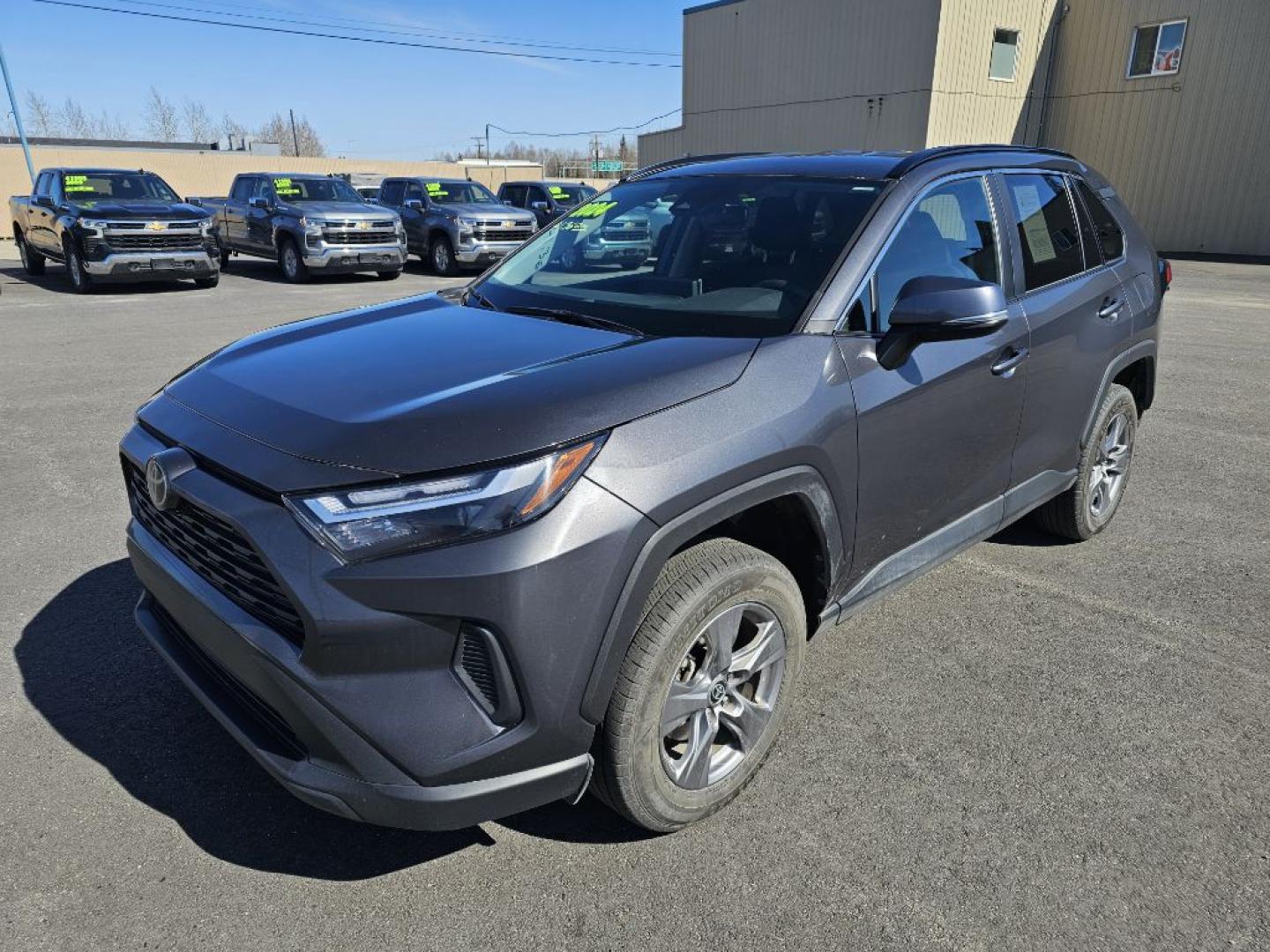 2024 GREY TOYOTA RAV4 XLE XLE (2T3P1RFV1RW) with an 2.5L engine, Automatic transmission, located at 2525 S. Cushman, Fairbanks, AK, 99701, (907) 452-5707, 64.824036, -147.712311- Photo#1