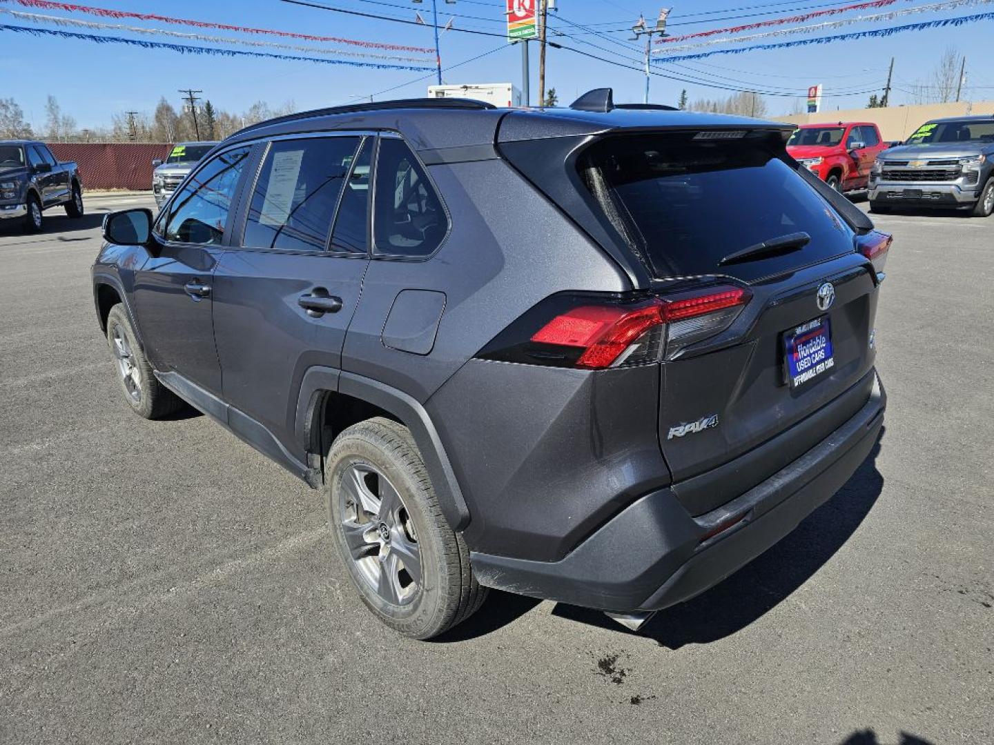 2024 GREY TOYOTA RAV4 XLE XLE (2T3P1RFV1RW) with an 2.5L engine, Automatic transmission, located at 2525 S. Cushman, Fairbanks, AK, 99701, (907) 452-5707, 64.824036, -147.712311- Photo#4