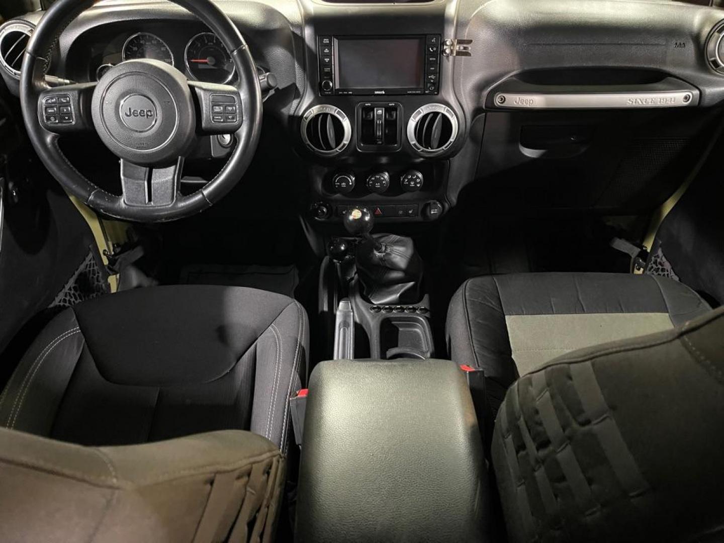 2013 GREEN JEEP WRANGLER UNLIMI RUBICON (1C4BJWFG3DL) with an 3.6L engine, Automatic transmission, located at 2525 S. Cushman, Fairbanks, AK, 99701, (907) 452-5707, 64.824036, -147.712311 - Photo#5