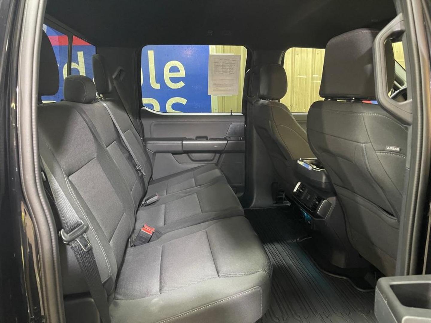 2023 BLACK FORD F150 XLT FX4 SUPERCREW (1FTFW1E84PF) with an 3.5L engine, Automatic transmission, located at 2525 S. Cushman, Fairbanks, AK, 99701, (907) 452-5707, 64.824036, -147.712311 - Photo#4