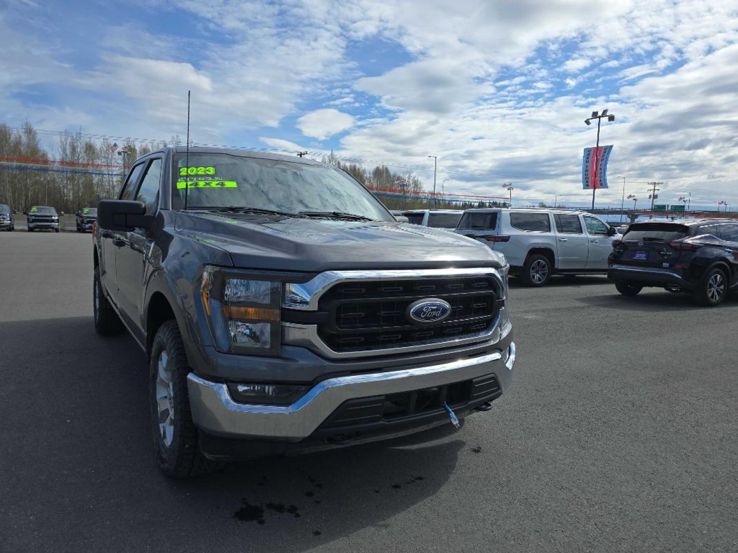 2023 GRAY FORD F150 XLT SUPERCREW (1FTFW1E55PF) with an 5.0L engine, Automatic transmission, located at 2525 S. Cushman, Fairbanks, AK, 99701, (907) 452-5707, 64.824036, -147.712311- Photo#0