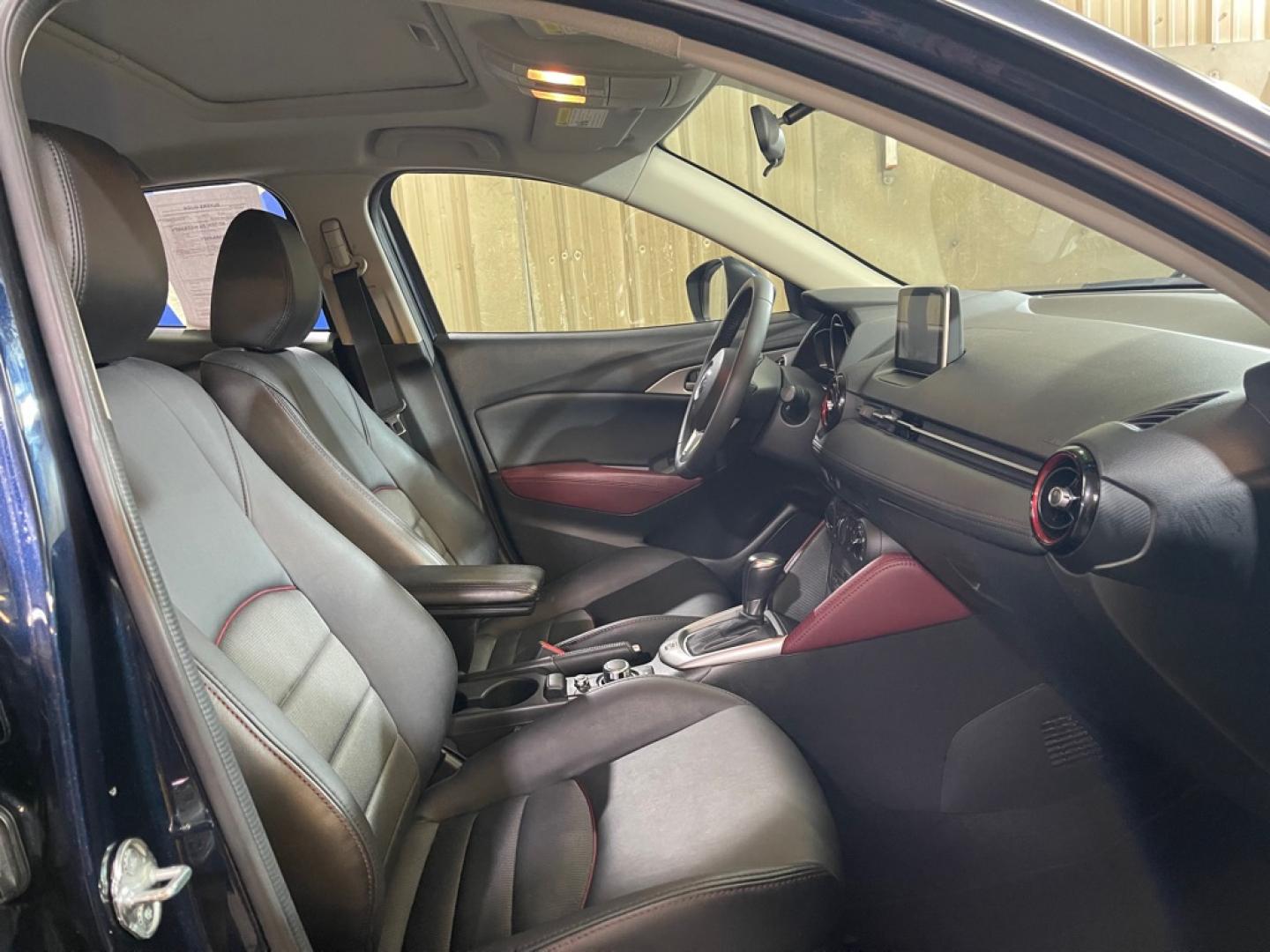 2016 BLUE MAZDA CX-3 TOURING (JM1DKBC77G0) with an 2.0L engine, Automatic transmission, located at 2525 S. Cushman, Fairbanks, AK, 99701, (907) 452-5707, 64.824036, -147.712311- Photo#3
