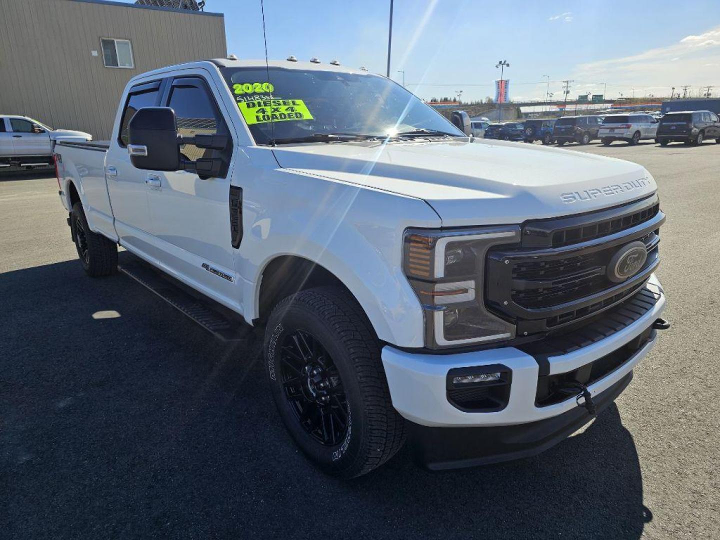 2020 WHITE FORD F350 SUPER DUTY (1FT8W3BT4LE) with an 6.7L engine, Automatic transmission, located at 2525 S. Cushman, Fairbanks, AK, 99701, (907) 452-5707, 64.824036, -147.712311 - Photo#0