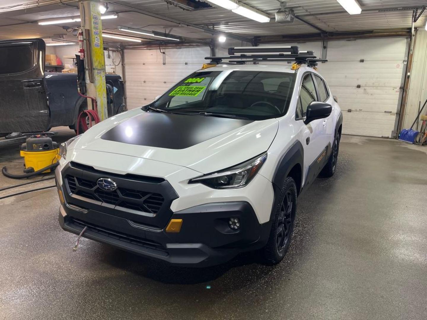 2024 WHITE SUBARU CROSSTREK WILDERNESS (4S4GUHT67R3) with an 2.5L engine, Continuously Variable transmission, located at 2525 S. Cushman, Fairbanks, AK, 99701, (907) 452-5707, 64.824036, -147.712311 - Photo#1
