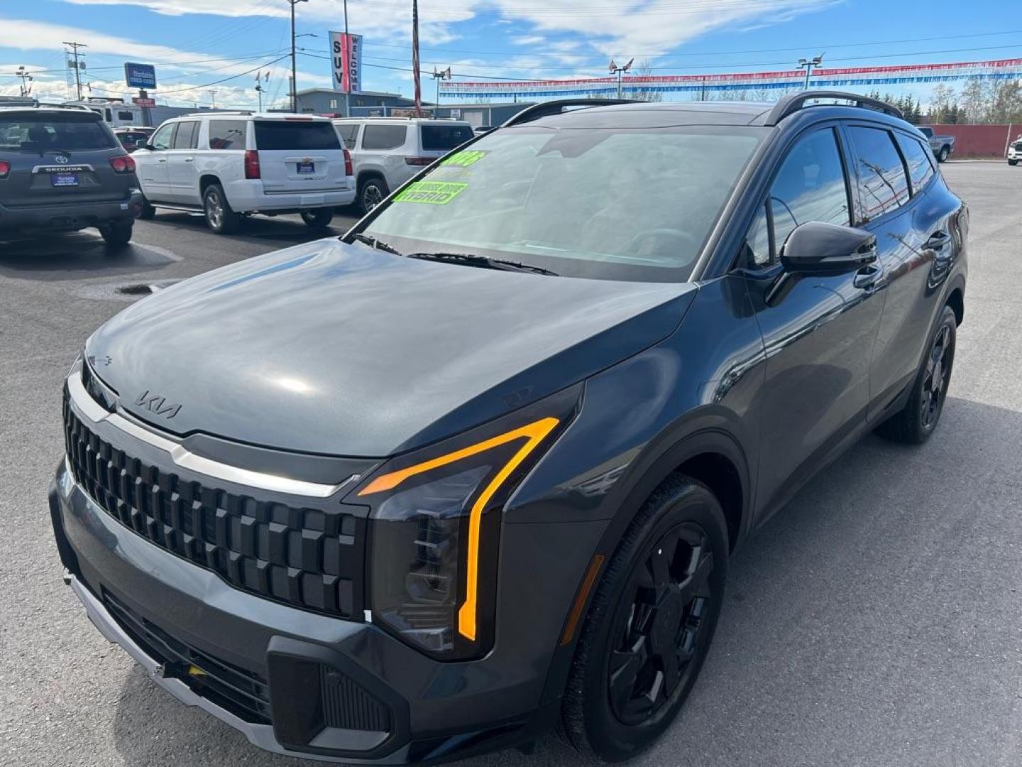 2026 GRAY KIA SPORTAGE EX (KNDPVDDG6T7) with an 1.6L engine, Automatic transmission, located at 2525 S. Cushman, Fairbanks, AK, 99701, (907) 452-5707, 64.824036, -147.712311 - Photo#1