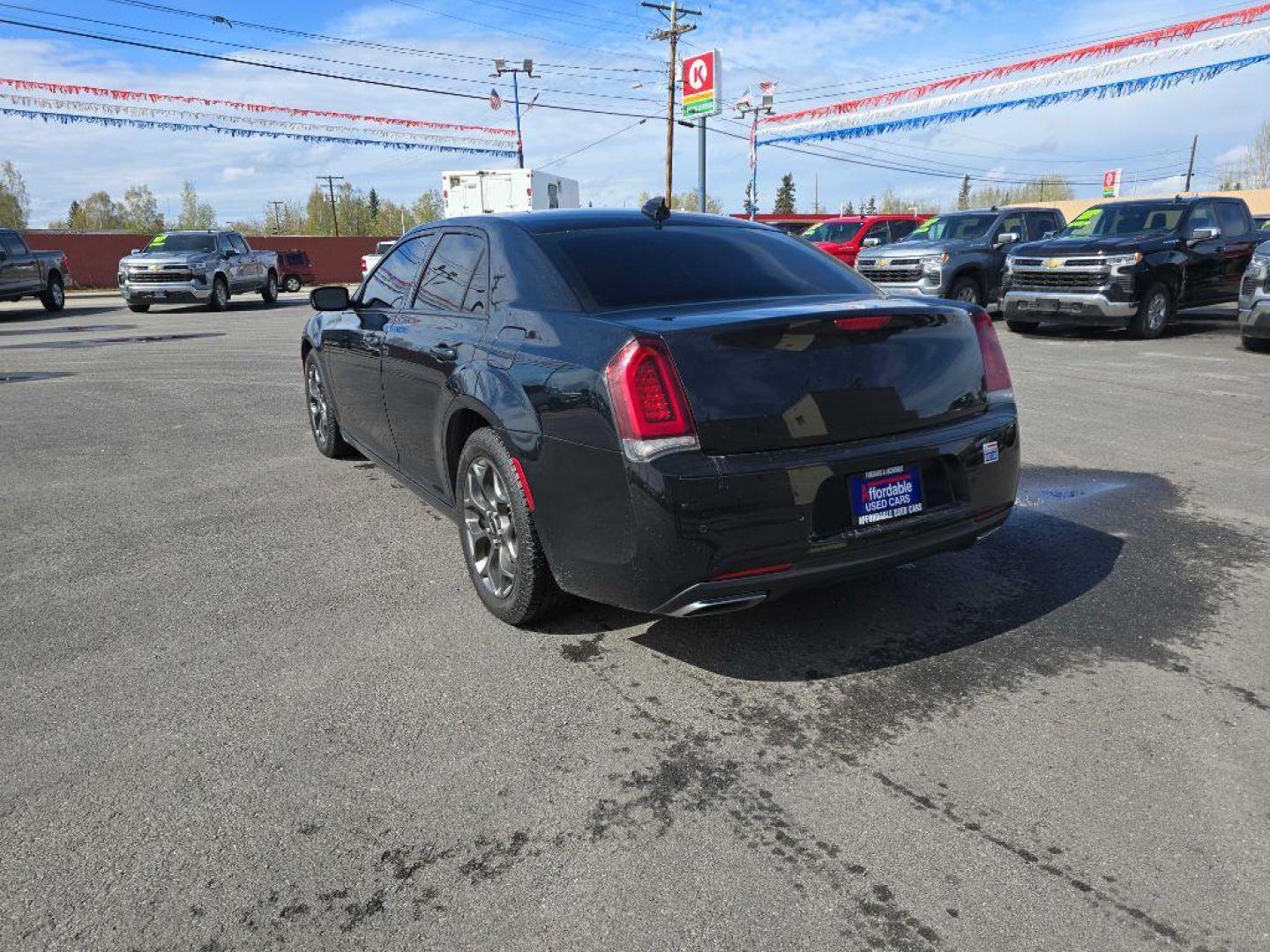 2015 BLACK CHRYSLER 300 S (2C3CCAGG5FH) with an 3.6L engine, Automatic transmission, located at 2525 S. Cushman, Fairbanks, AK, 99701, (907) 452-5707, 64.824036, -147.712311 - Photo#2