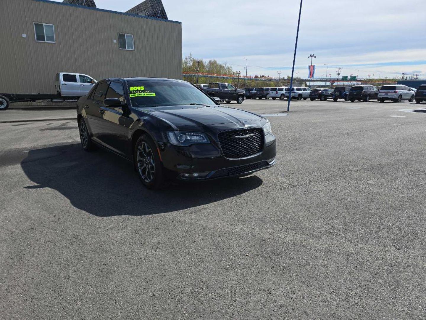 2015 BLACK CHRYSLER 300 S (2C3CCAGG5FH) with an 3.6L engine, Automatic transmission, located at 2525 S. Cushman, Fairbanks, AK, 99701, (907) 452-5707, 64.824036, -147.712311 - Photo#4