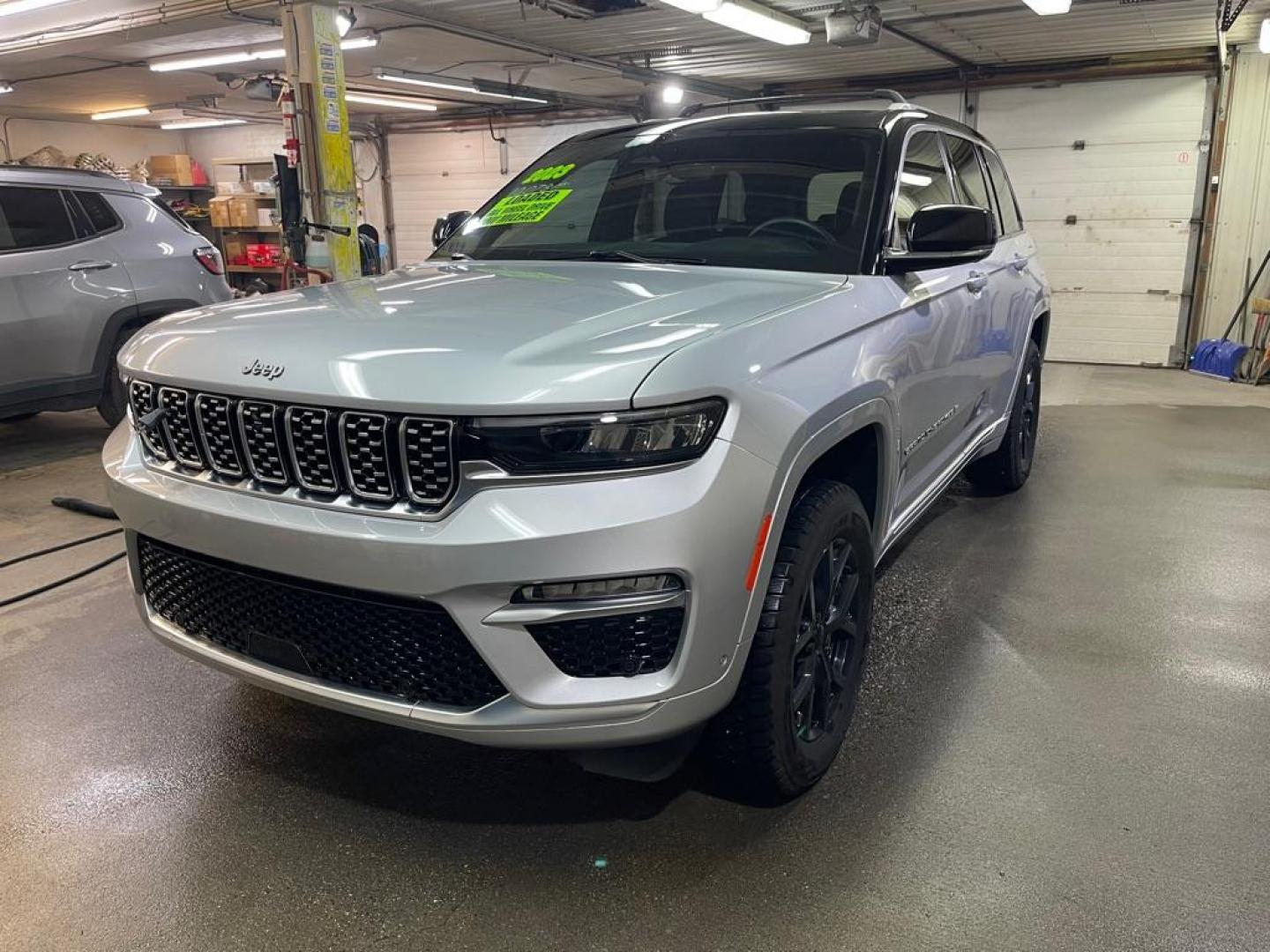 2023 SILVER JEEP GRAND CHEROKEE SUMMIT (1C4RJHEG6P8) with an 3.6L engine, Automatic transmission, located at 2525 S. Cushman, Fairbanks, AK, 99701, (907) 452-5707, 64.824036, -147.712311 - Photo#1