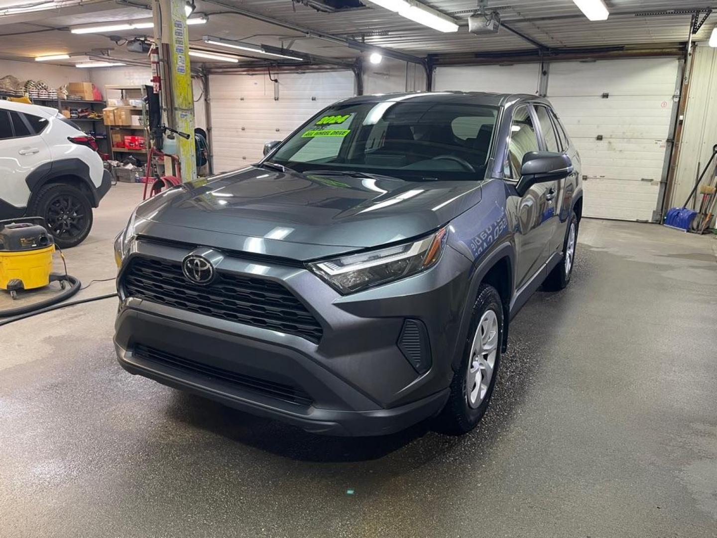 2024 GRAY TOYOTA RAV4 LE LE (2T3G1RFV7RC) with an 2.5L engine, Automatic transmission, located at 2525 S. Cushman, Fairbanks, AK, 99701, (907) 452-5707, 64.824036, -147.712311 - Photo#1