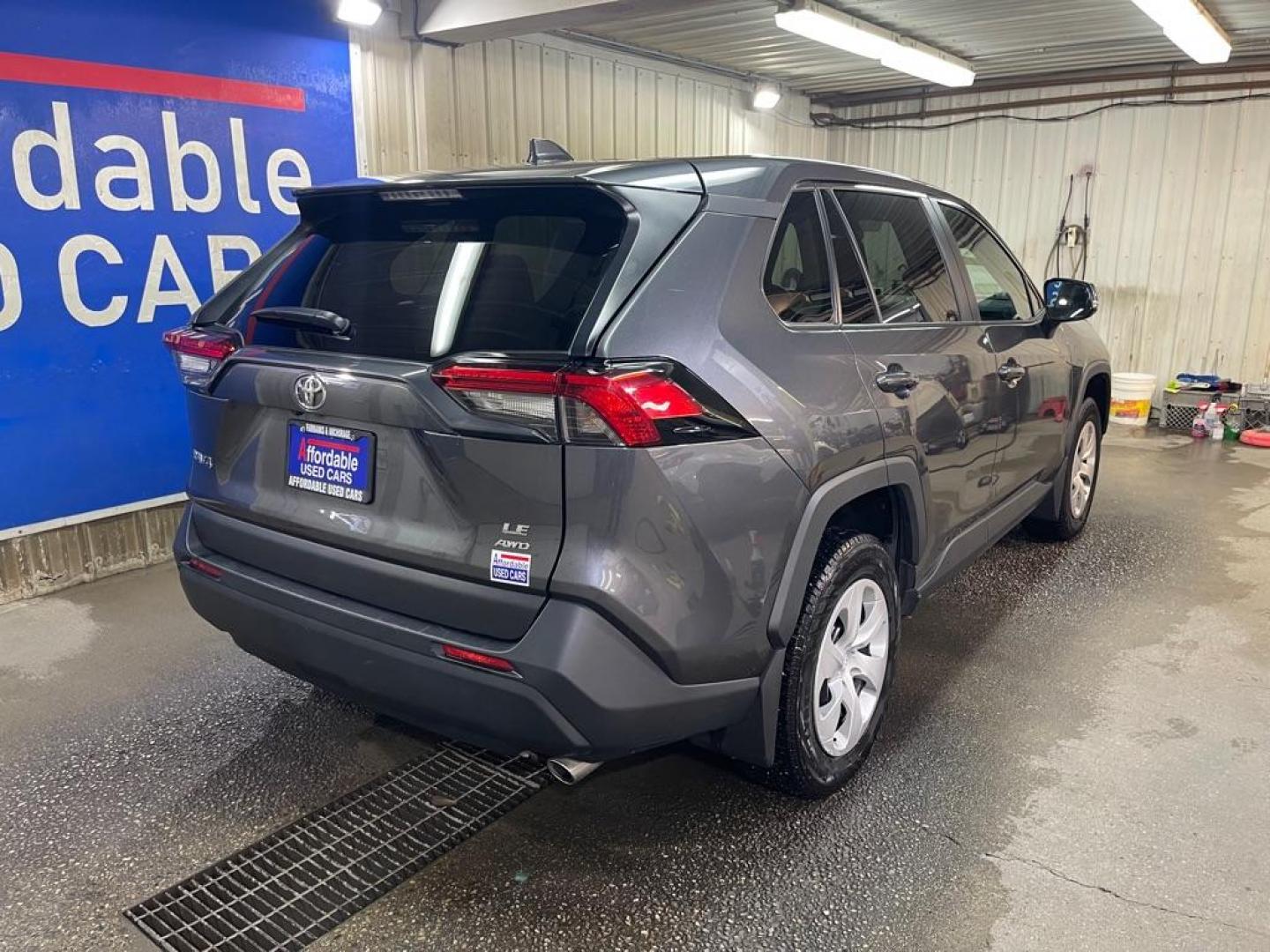 2024 GRAY TOYOTA RAV4 LE LE (2T3G1RFV7RC) with an 2.5L engine, Automatic transmission, located at 2525 S. Cushman, Fairbanks, AK, 99701, (907) 452-5707, 64.824036, -147.712311 - Photo#2