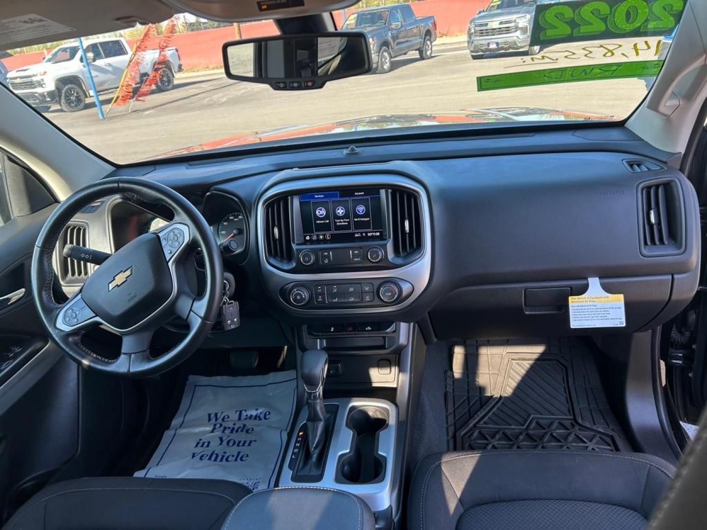 2022 BLACK CHEVROLET COLORADO LT (1GCHSCEA5N1) with an 2.5L engine, Automatic transmission, located at 2525 S. Cushman, Fairbanks, AK, 99701, (907) 452-5707, 64.824036, -147.712311 - Photo#5
