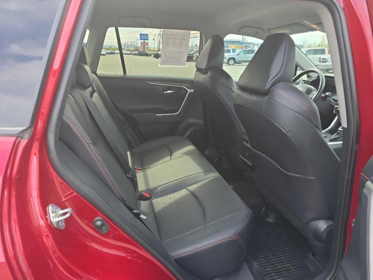 2019 MAROON TOYOTA RAV4 ADVENTURE (2T3J1RFV2KC) with an 2.5L engine, Automatic transmission, located at 2525 S. Cushman, Fairbanks, AK, 99701, (907) 452-5707, 64.824036, -147.712311 - Photo#4