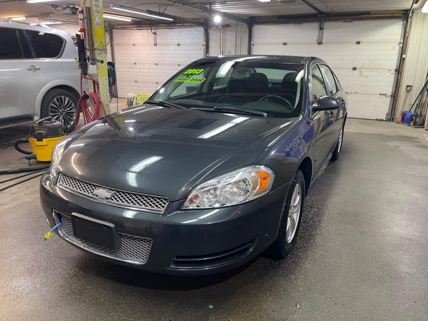 2013 BLACK CHEVROLET IMPALA LS (2G1WA5E35D1) with an 3.6L engine, Automatic transmission, located at 2525 S. Cushman, Fairbanks, AK, 99701, (907) 452-5707, 64.824036, -147.712311- Photo#1