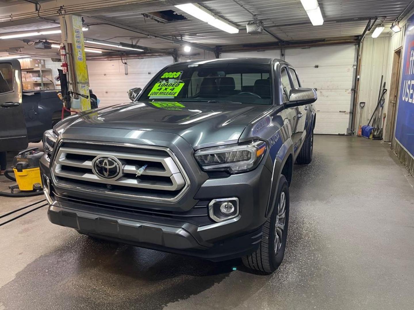 2023 GRAY TOYOTA TACOMA LIMITED DOUBLE CAB (3TMHZ5BN4PM) with an 3.5L engine, Automatic transmission, located at 2525 S. Cushman, Fairbanks, AK, 99701, (907) 452-5707, 64.824036, -147.712311 - Photo#1
