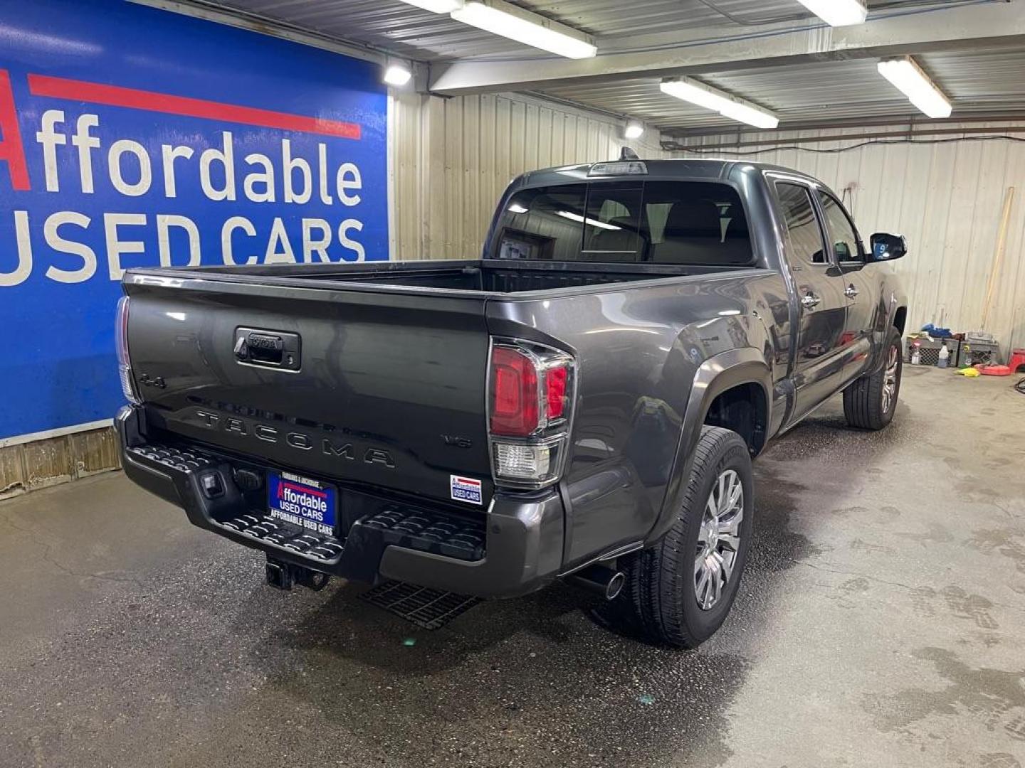 2023 GRAY TOYOTA TACOMA LIMITED DOUBLE CAB (3TMHZ5BN4PM) with an 3.5L engine, Automatic transmission, located at 2525 S. Cushman, Fairbanks, AK, 99701, (907) 452-5707, 64.824036, -147.712311 - Photo#2