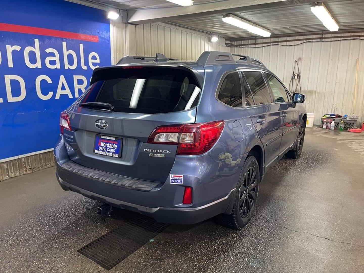2016 BLUE SUBARU OUTBACK 2.5I LIMITED (4S4BSANC7G3) with an 2.5L engine, Continuously Variable transmission, located at 2525 S. Cushman, Fairbanks, AK, 99701, (907) 452-5707, 64.824036, -147.712311 - Photo#2