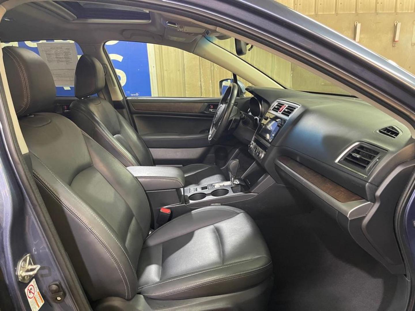 2016 BLUE SUBARU OUTBACK 2.5I LIMITED (4S4BSANC7G3) with an 2.5L engine, Continuously Variable transmission, located at 2525 S. Cushman, Fairbanks, AK, 99701, (907) 452-5707, 64.824036, -147.712311 - Photo#3