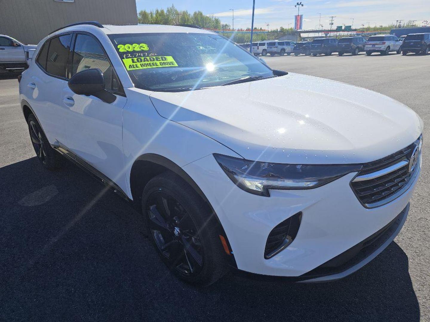 2023 WHITE BUICK ENVISION ESSENCE (LRBFZPR45PD) with an 2.0L engine, Automatic transmission, located at 2525 S. Cushman, Fairbanks, AK, 99701, (907) 452-5707, 64.824036, -147.712311 - Photo#1