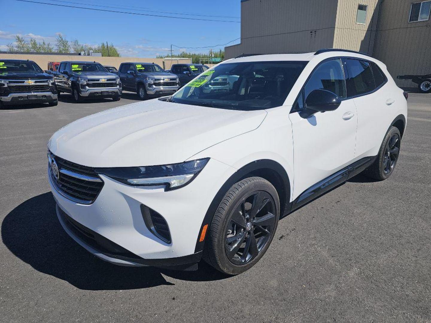 2023 WHITE BUICK ENVISION ESSENCE (LRBFZPR45PD) with an 2.0L engine, Automatic transmission, located at 2525 S. Cushman, Fairbanks, AK, 99701, (907) 452-5707, 64.824036, -147.712311 - Photo#3