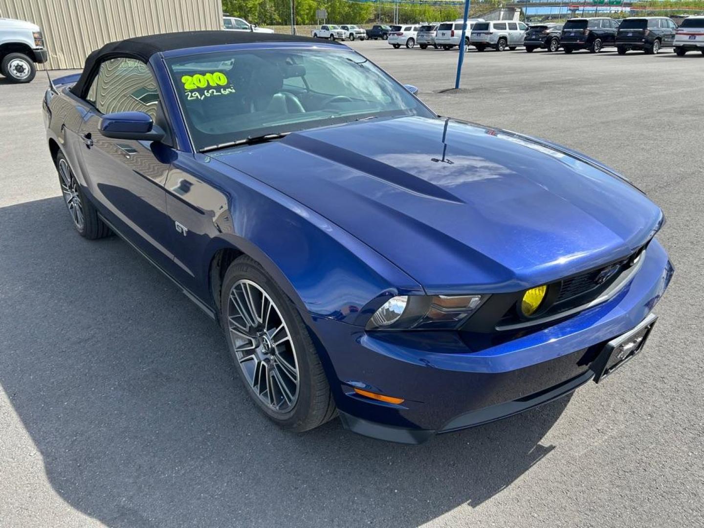 2010 BLUE FORD MUSTANG GT GT (1ZVBP8FH8A5) with an 4.6L engine, Automatic transmission, located at 2525 S. Cushman, Fairbanks, AK, 99701, (907) 452-5707, 64.824036, -147.712311 - Photo#1