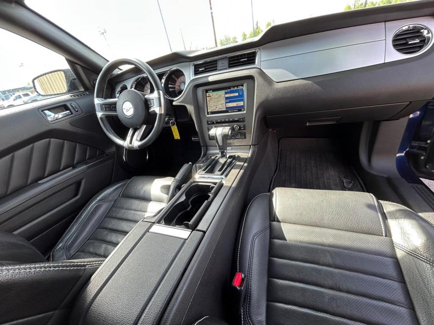 2010 BLUE FORD MUSTANG GT GT (1ZVBP8FH8A5) with an 4.6L engine, Automatic transmission, located at 2525 S. Cushman, Fairbanks, AK, 99701, (907) 452-5707, 64.824036, -147.712311 - Photo#5