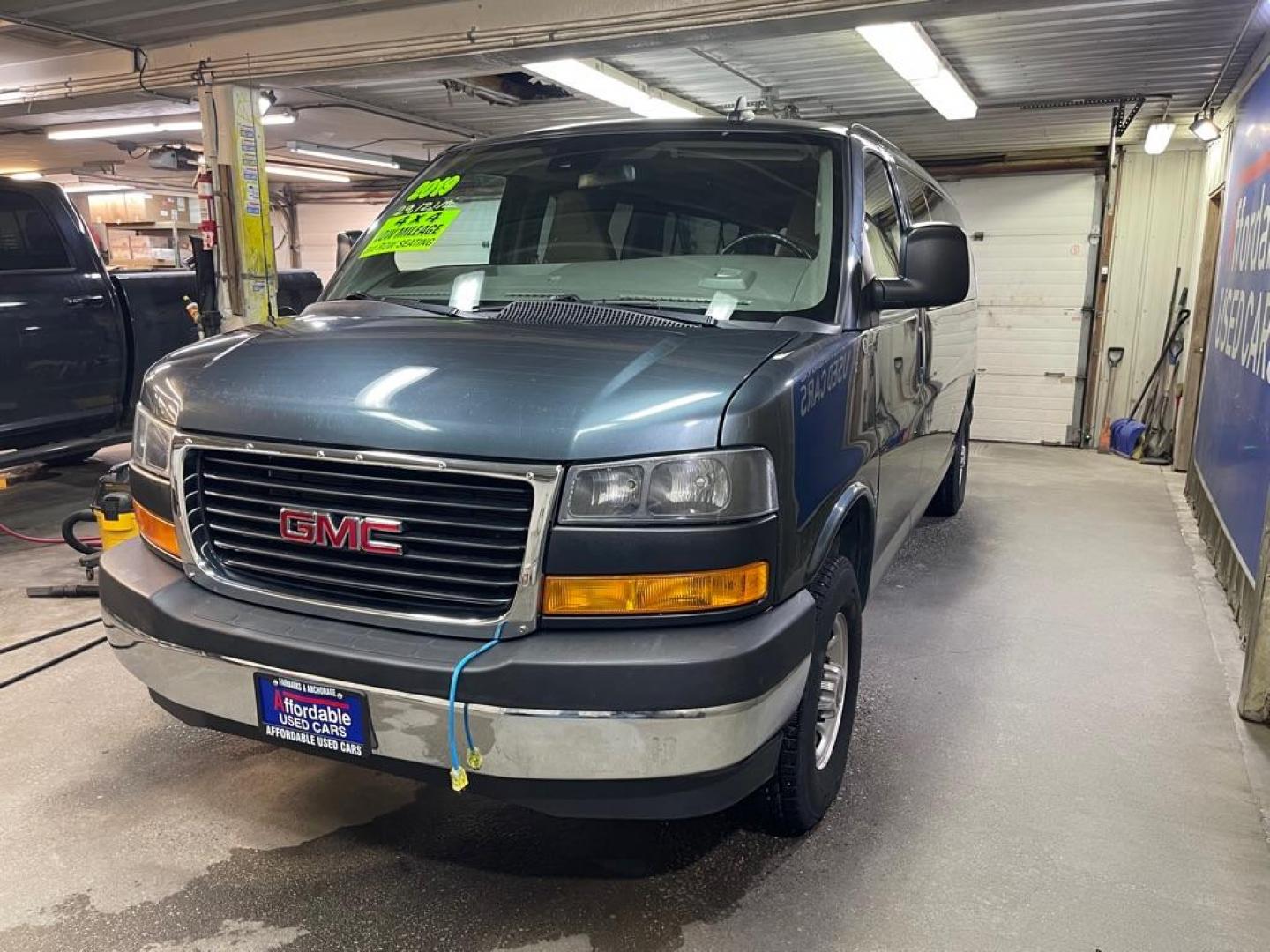 2019 BLUE GMC SAVANA G3500 LT (1GJZ7PFG0K1) with an 6.0L engine, Automatic transmission, located at 2525 S. Cushman, Fairbanks, AK, 99701, (907) 452-5707, 64.824036, -147.712311 - Photo#1