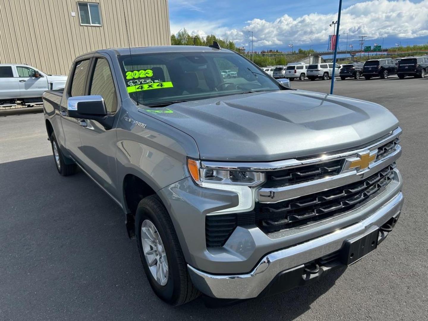 2023 GREY CHEVROLET SILVERADO 1500 LT (1GCUDDED0PZ) with an 5.3L engine, Automatic transmission, located at 2525 S. Cushman, Fairbanks, AK, 99701, (907) 452-5707, 64.824036, -147.712311 - Photo#1