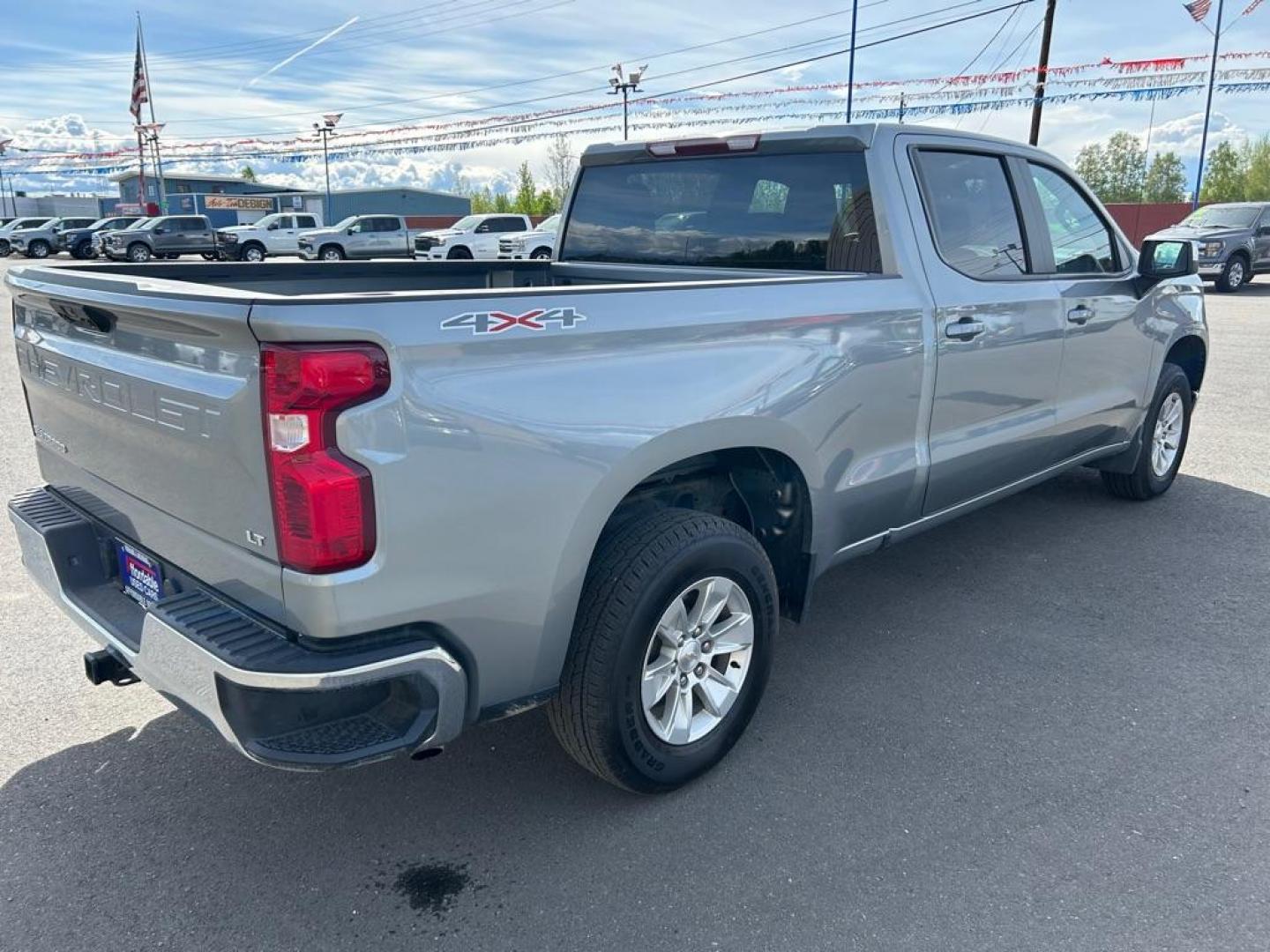 2023 GREY CHEVROLET SILVERADO 1500 LT (1GCUDDED0PZ) with an 5.3L engine, Automatic transmission, located at 2525 S. Cushman, Fairbanks, AK, 99701, (907) 452-5707, 64.824036, -147.712311 - Photo#2