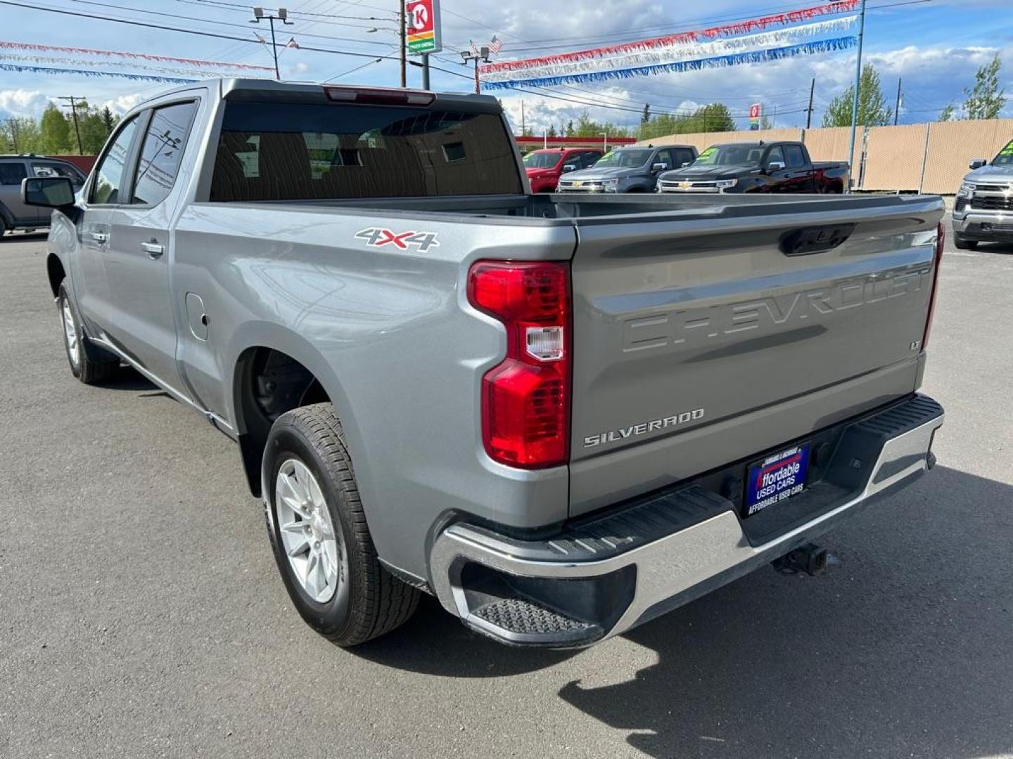 2023 GREY CHEVROLET SILVERADO 1500 LT (1GCUDDED0PZ) with an 5.3L engine, Automatic transmission, located at 2525 S. Cushman, Fairbanks, AK, 99701, (907) 452-5707, 64.824036, -147.712311 - Photo#3