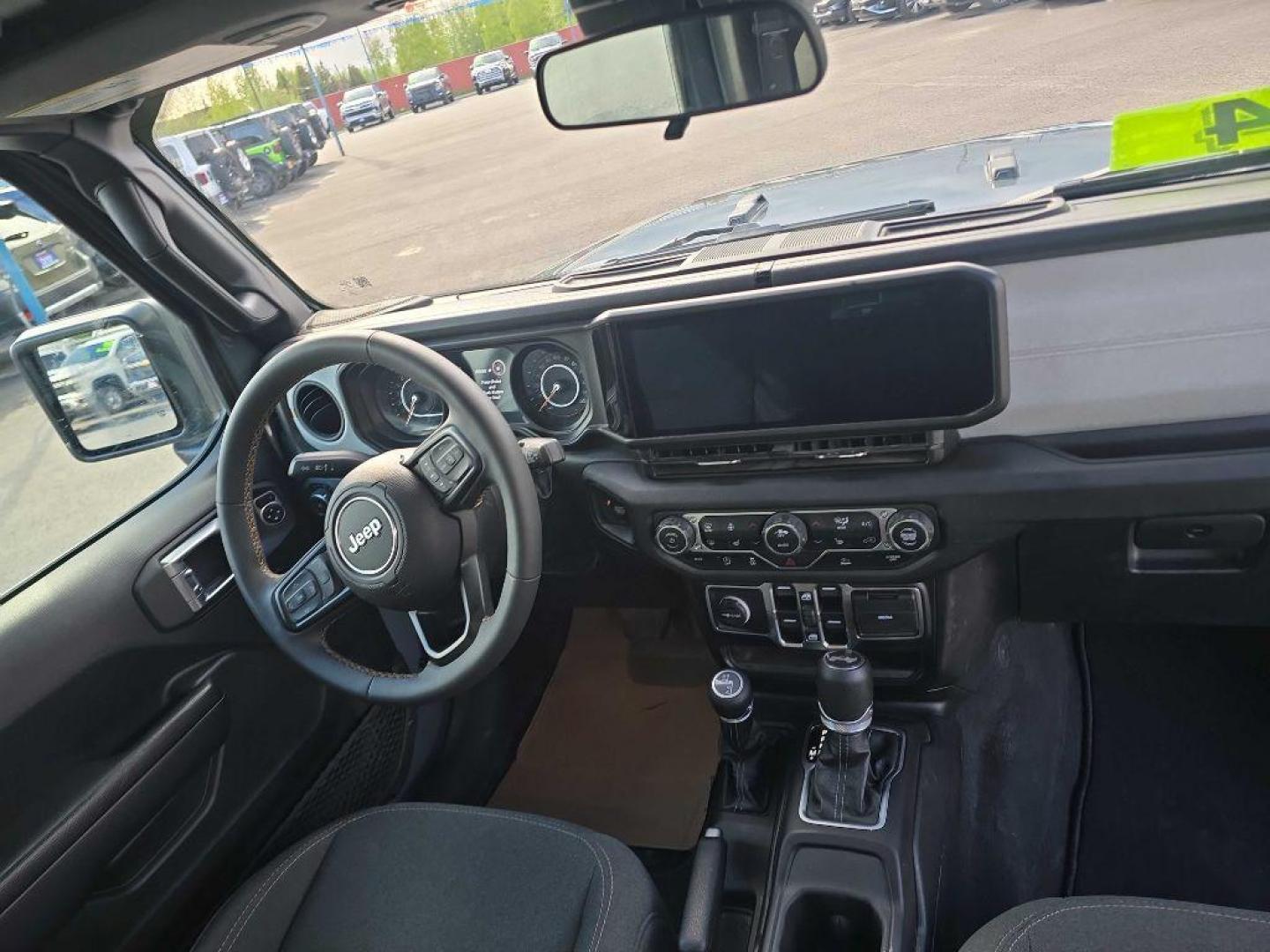 2024 GRAY JEEP WRANGLER SPORT (1C4PJXDG4RW) with an 3.6L engine, Automatic transmission, located at 2525 S. Cushman, Fairbanks, AK, 99701, (907) 452-5707, 64.824036, -147.712311 - Photo#1
