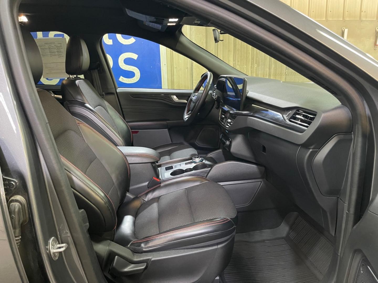 2023 GRAY FORD ESCAPE ST LINE ST LINE (1FMCU9MN8PU) with an 1.5L engine, Automatic transmission, located at 2525 S. Cushman, Fairbanks, AK, 99701, (907) 452-5707, 64.824036, -147.712311- Photo#3