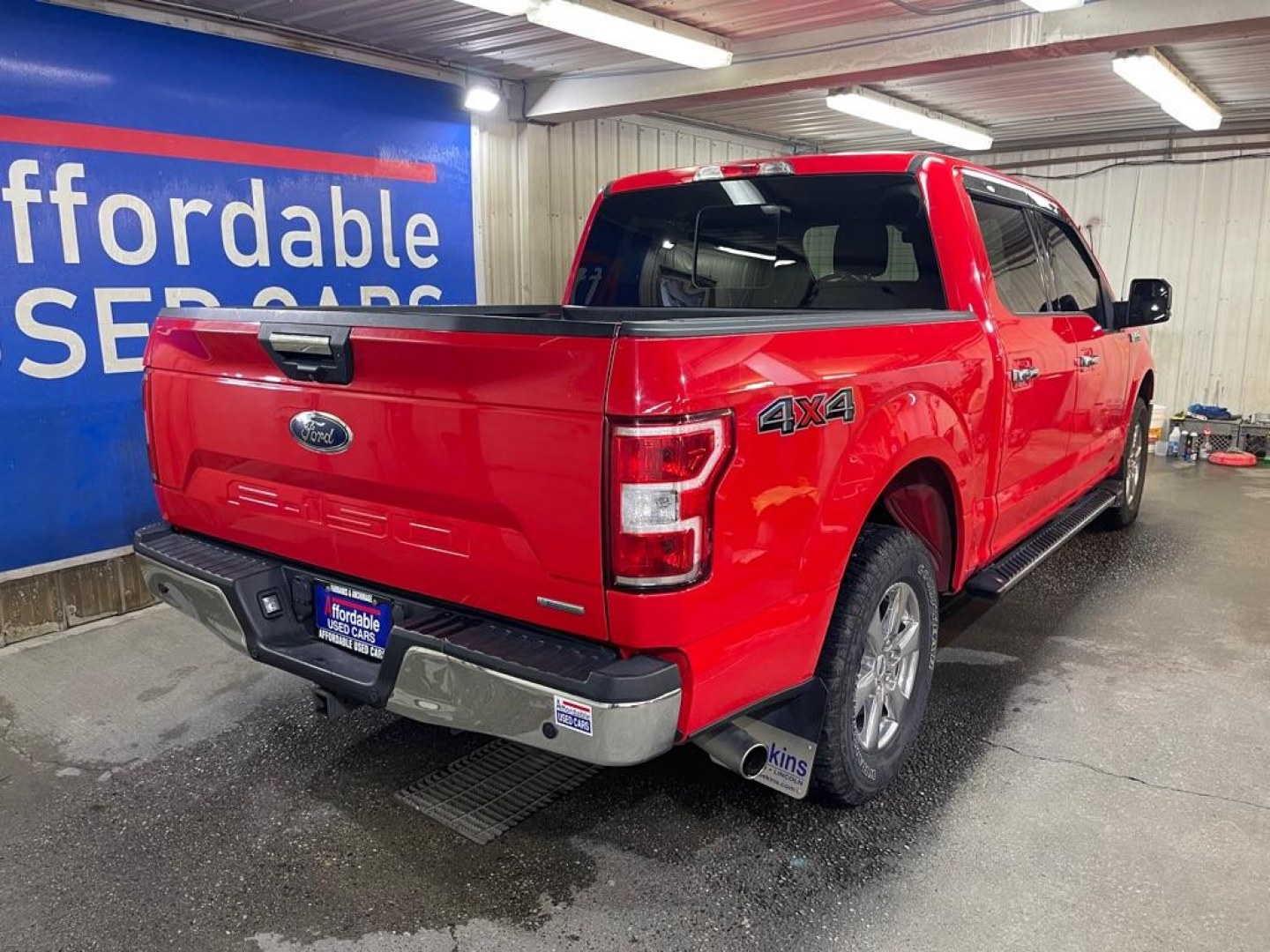 2018 RED FORD F150 SUPERCREW (1FTEW1EP0JF) with an 2.7L engine, Automatic transmission, located at 2525 S. Cushman, Fairbanks, AK, 99701, (907) 452-5707, 64.824036, -147.712311- Photo#2