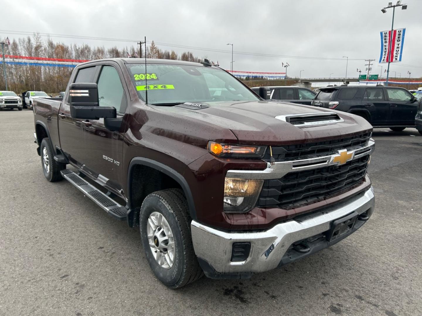 2024 BROWN CHEVROLET SILVERADO 2500 HEAVY DUTY LT (1GC4YNE77RF) with an 6.6L engine, Automatic transmission, located at 2525 S. Cushman, Fairbanks, AK, 99701, (907) 452-5707, 64.824036, -147.712311- Photo#1
