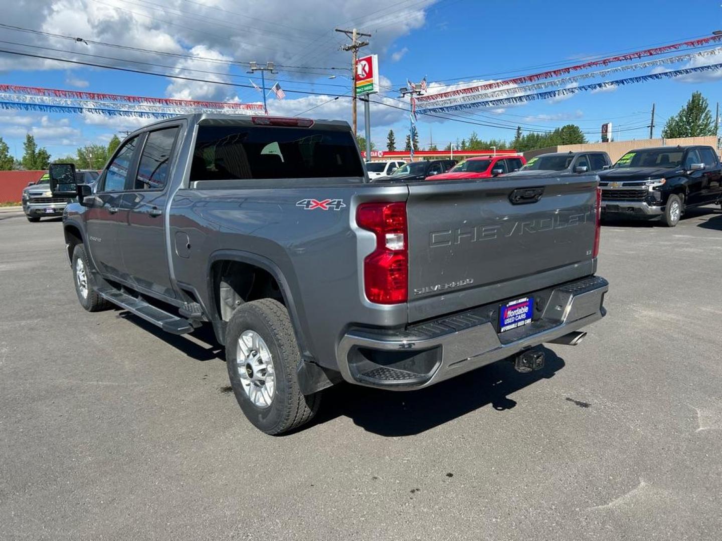 2024 SILVER CHEVROLET SILVERADO 2500 HEAVY DUTY LT (1GC4YNE74RF) with an 6.6L engine, Automatic transmission, located at 2525 S. Cushman, Fairbanks, AK, 99701, (907) 452-5707, 64.824036, -147.712311 - Photo#1