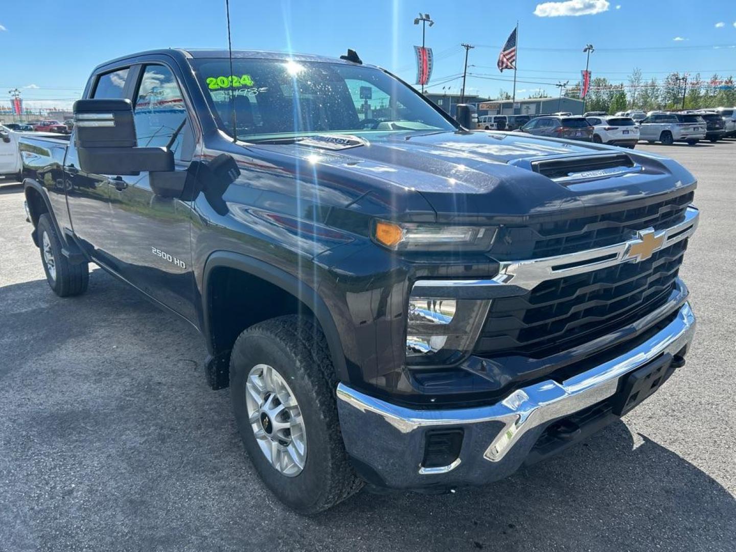2024 GRAY CHEVROLET SILVERADO 2500 HEAVY DUTY LT (1GC4YNE70RF) with an 6.6L engine, Automatic transmission, located at 2525 S. Cushman, Fairbanks, AK, 99701, (907) 452-5707, 64.824036, -147.712311 - Photo#1