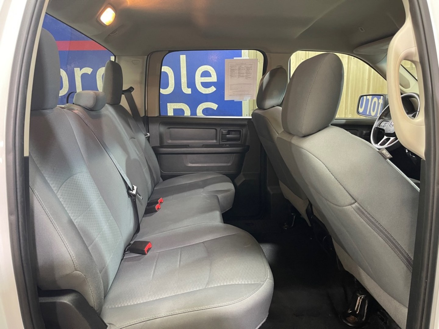 2018 WHITE RAM 1500 ST (1C6RR7KG1JS) with an 3.6L engine, Automatic transmission, located at 2525 S. Cushman, Fairbanks, AK, 99701, (907) 452-5707, 64.824036, -147.712311- Photo#4