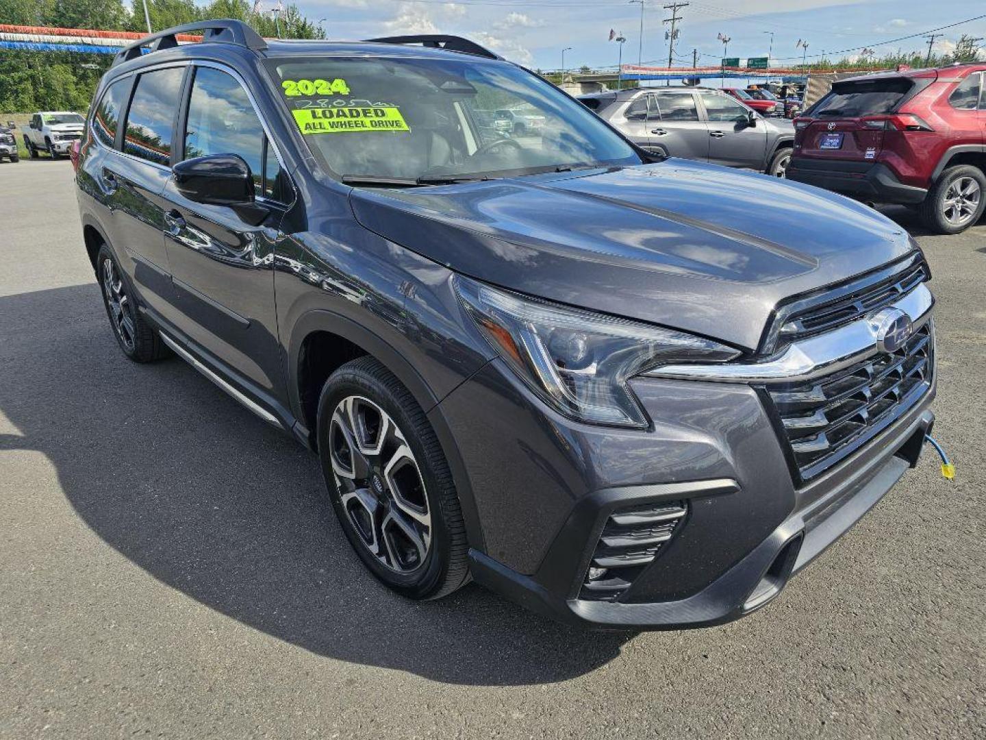 2024 GRAY SUBARU ASCENT LIMITED (4S4WMARD5R3) with an 2.4L engine, Continuously Variable transmission, located at 2525 S. Cushman, Fairbanks, AK, 99701, (907) 452-5707, 64.824036, -147.712311 - Photo#0