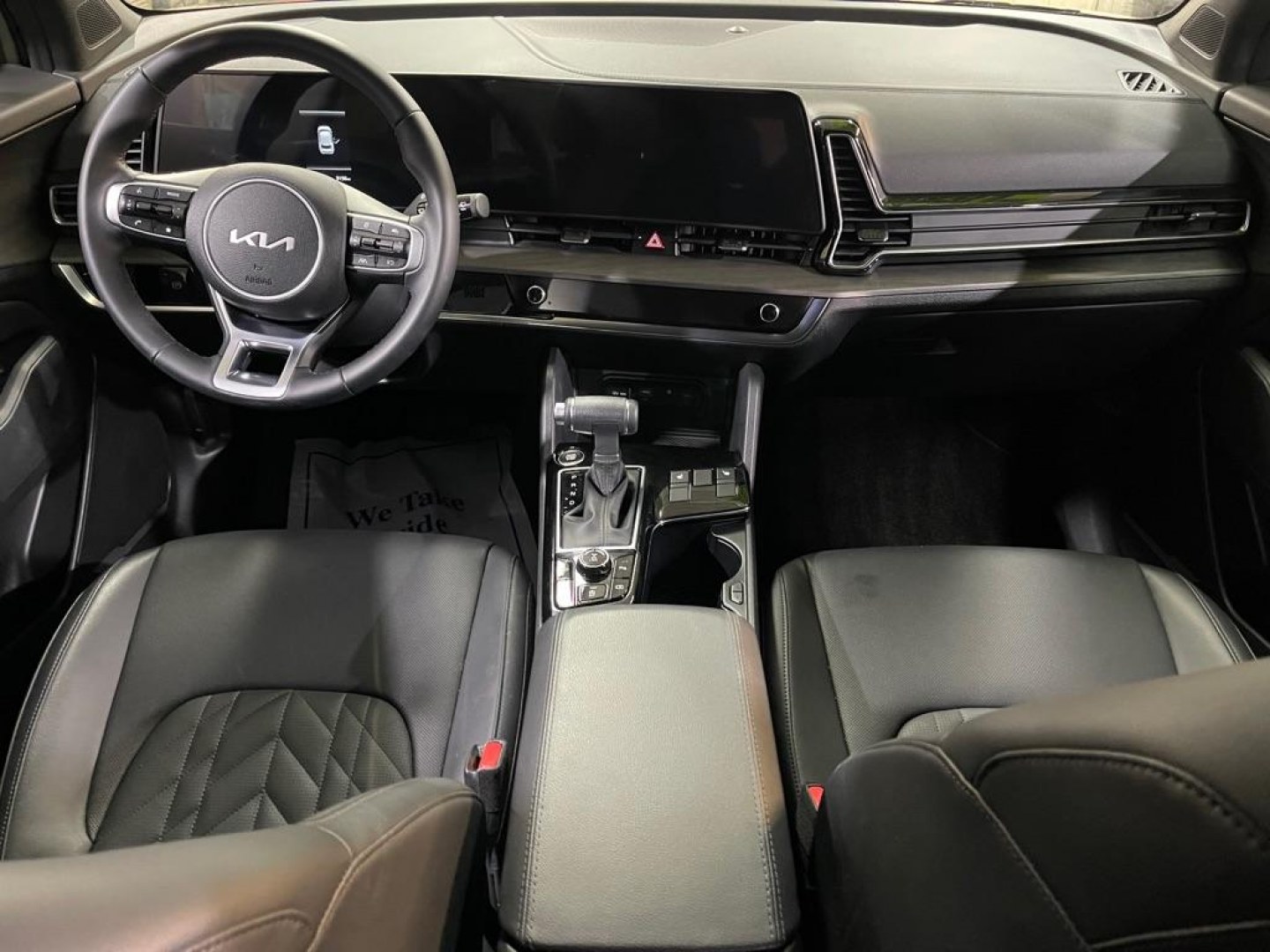2024 GREEN KIA SPORTAGE X LINE (5XYK6CDF9RG) with an 2.5L engine, Automatic transmission, located at 2525 S. Cushman, Fairbanks, AK, 99701, (907) 452-5707, 64.824036, -147.712311- Photo#5