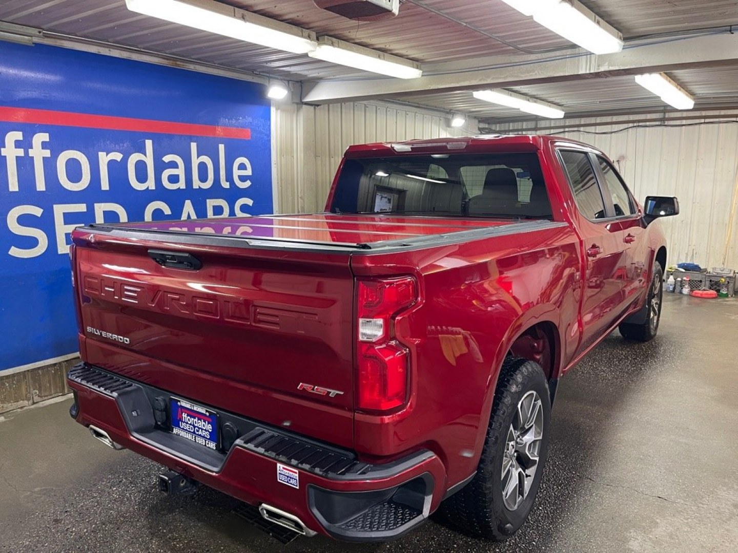 2023 RED CHEVROLET SILVERADO 1500 RST (3GCUDEED7PG) with an 5.3L engine, Automatic transmission, located at 2525 S. Cushman, Fairbanks, AK, 99701, (907) 452-5707, 64.824036, -147.712311- Photo#2