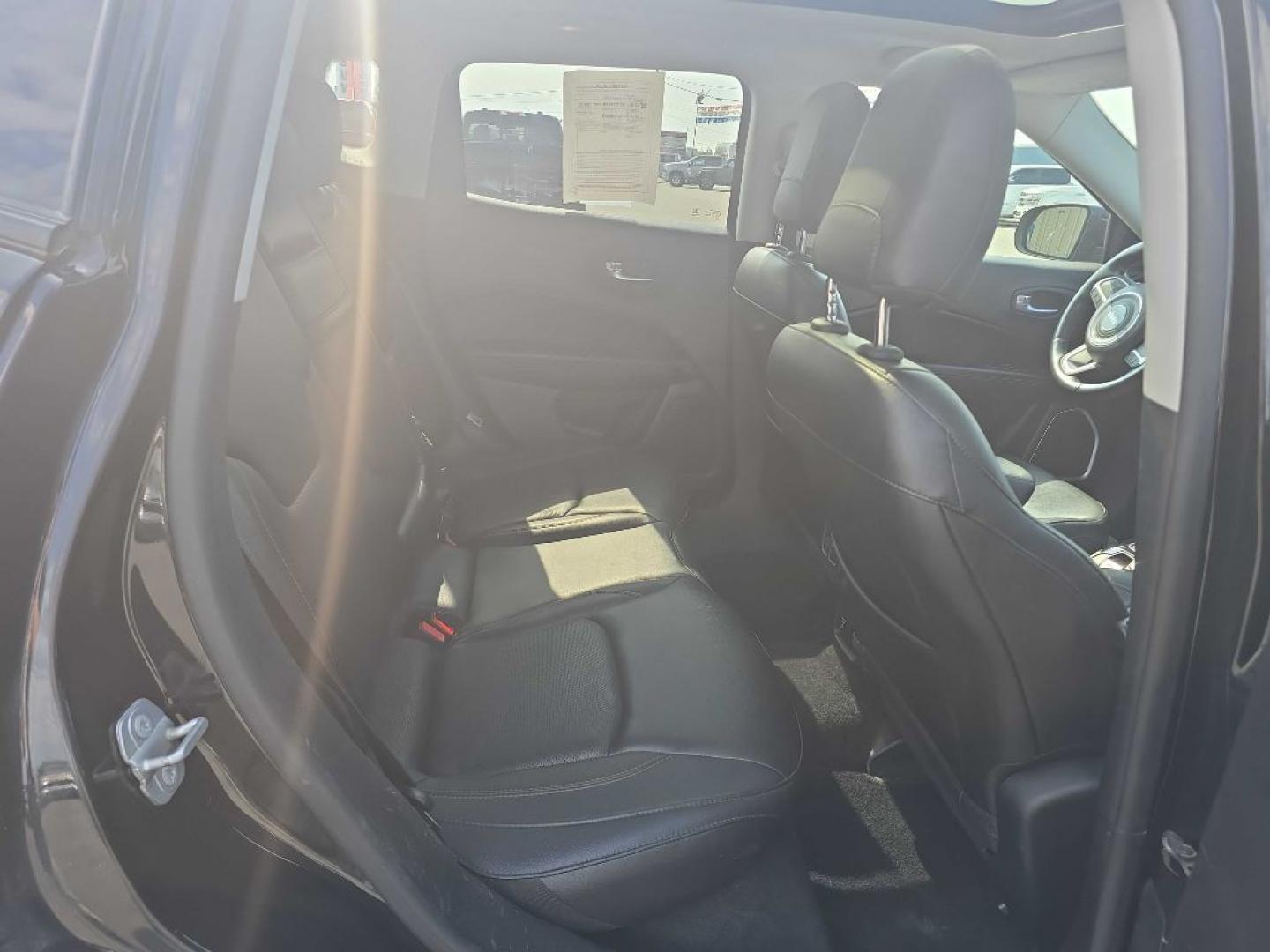 2018 BLACK JEEP COMPASS LIMITED LIMITED (3C4NJDCB4JT) with an 2.4L engine, Automatic transmission, located at 2525 S. Cushman, Fairbanks, AK, 99701, (907) 452-5707, 64.824036, -147.712311- Photo#3