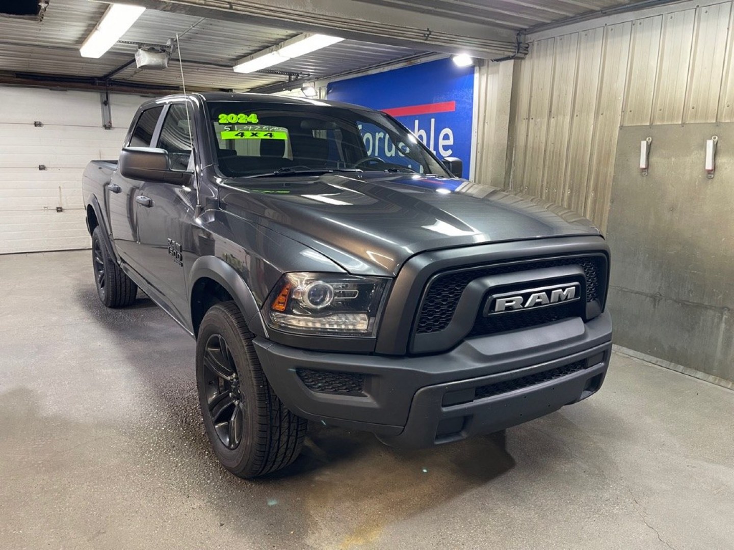 2024 GRAY RAM 1500 CLASSIC SLT (1C6RR7LG0RS) with an 3.6L engine, Automatic transmission, located at 2525 S. Cushman, Fairbanks, AK, 99701, (907) 452-5707, 64.824036, -147.712311- Photo#0