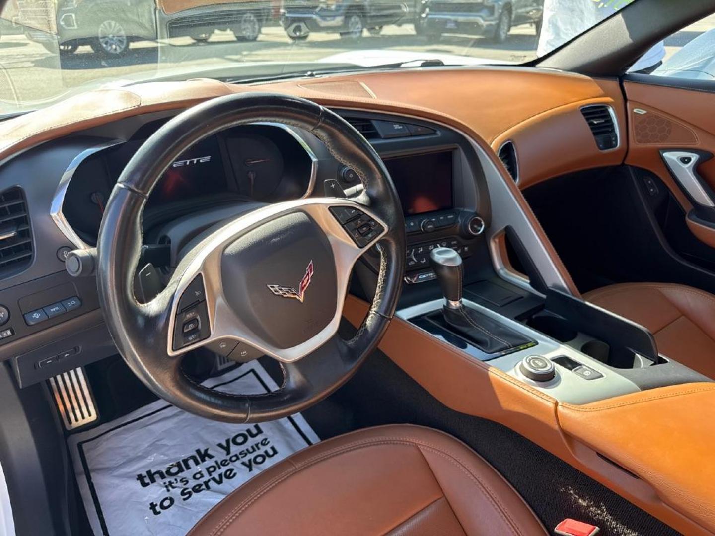 2014 WHITE CHEVROLET CORVETE 3LT STINGRAY Z51 3LT (1G1YM2D74E5) with an 6.2L engine, Automatic transmission, located at 2525 S. Cushman, Fairbanks, AK, 99701, (907) 452-5707, 64.824036, -147.712311 - Photo#4