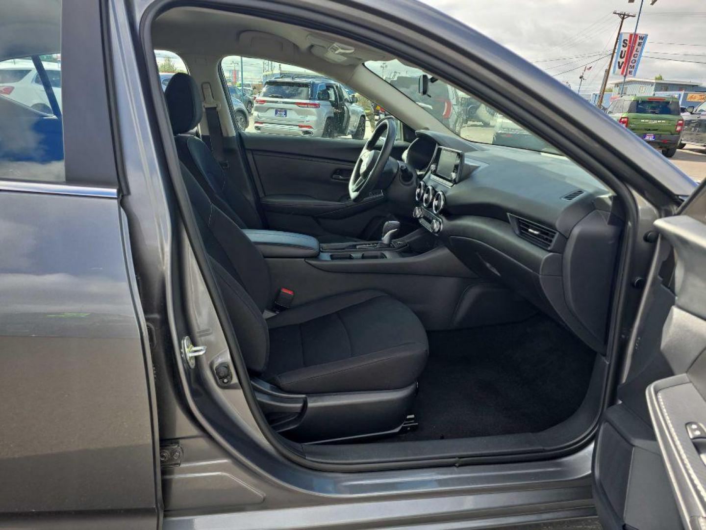 2024 GRAY NISSAN SENTRA S (3N1AB8BV3RY) with an 2.0L engine, Continuously Variable transmission, located at 2525 S. Cushman, Fairbanks, AK, 99701, (907) 452-5707, 64.824036, -147.712311- Photo#1