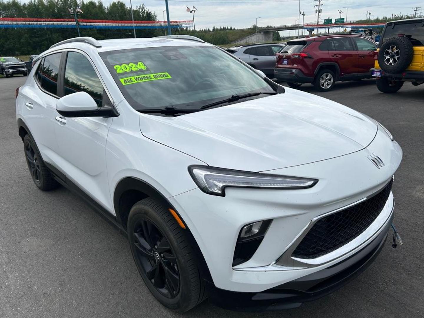 2024 WHITE BUICK ENCORE GX SPORT TOURING (KL4AMESL4RB) with an 1.3L engine, Automatic transmission, located at 2525 S. Cushman, Fairbanks, AK, 99701, (907) 452-5707, 64.824036, -147.712311 - Photo#1