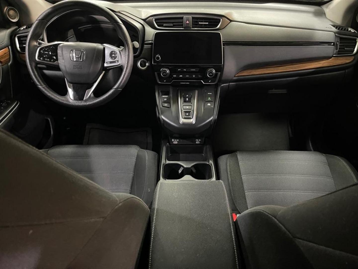 2022 BLACK HONDA CR-V EX (5J6RT6H53NL) with an 2.0L engine, Automatic transmission, located at 2525 S. Cushman, Fairbanks, AK, 99701, (907) 452-5707, 64.824036, -147.712311- Photo#5