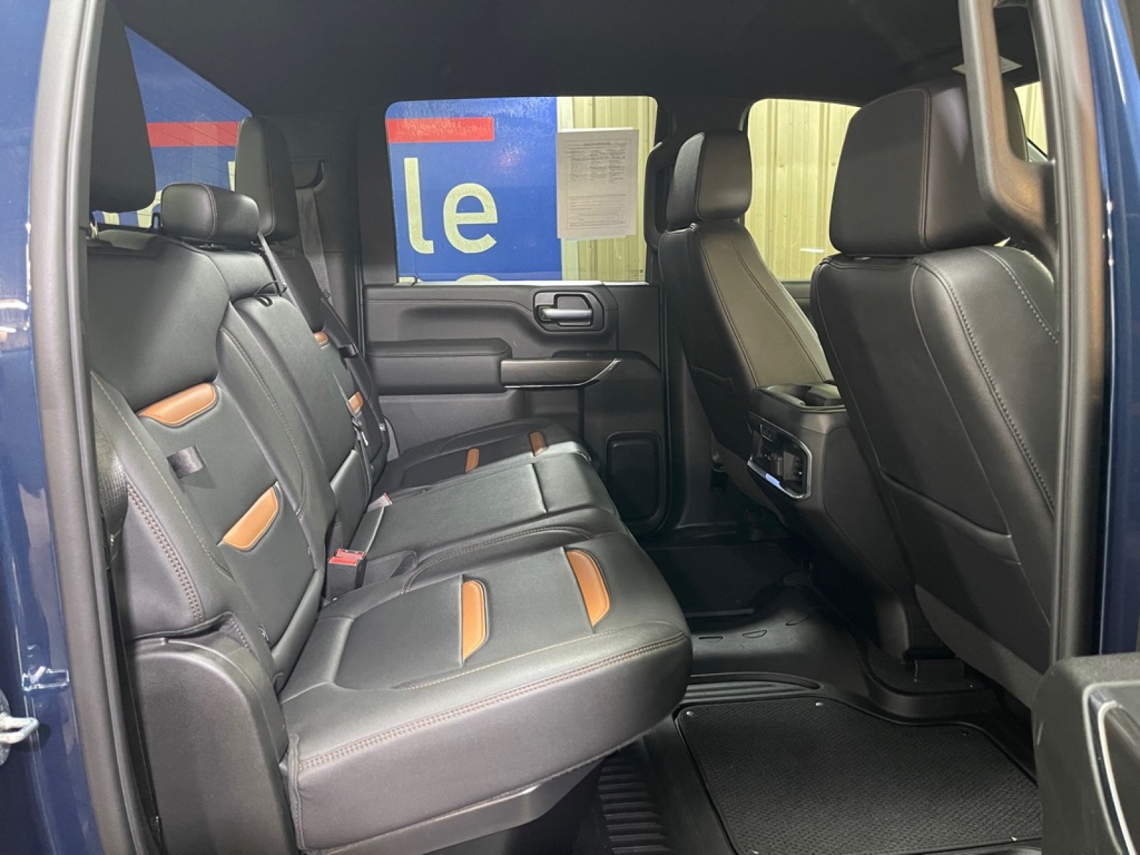 2022 BLUE GMC SIERRA AT4 2500 AT4 (1GT49PE7XNF) with an 6.6L engine, Automatic transmission, located at 2525 S. Cushman, Fairbanks, AK, 99701, (907) 452-5707, 64.824036, -147.712311 - Photo#4