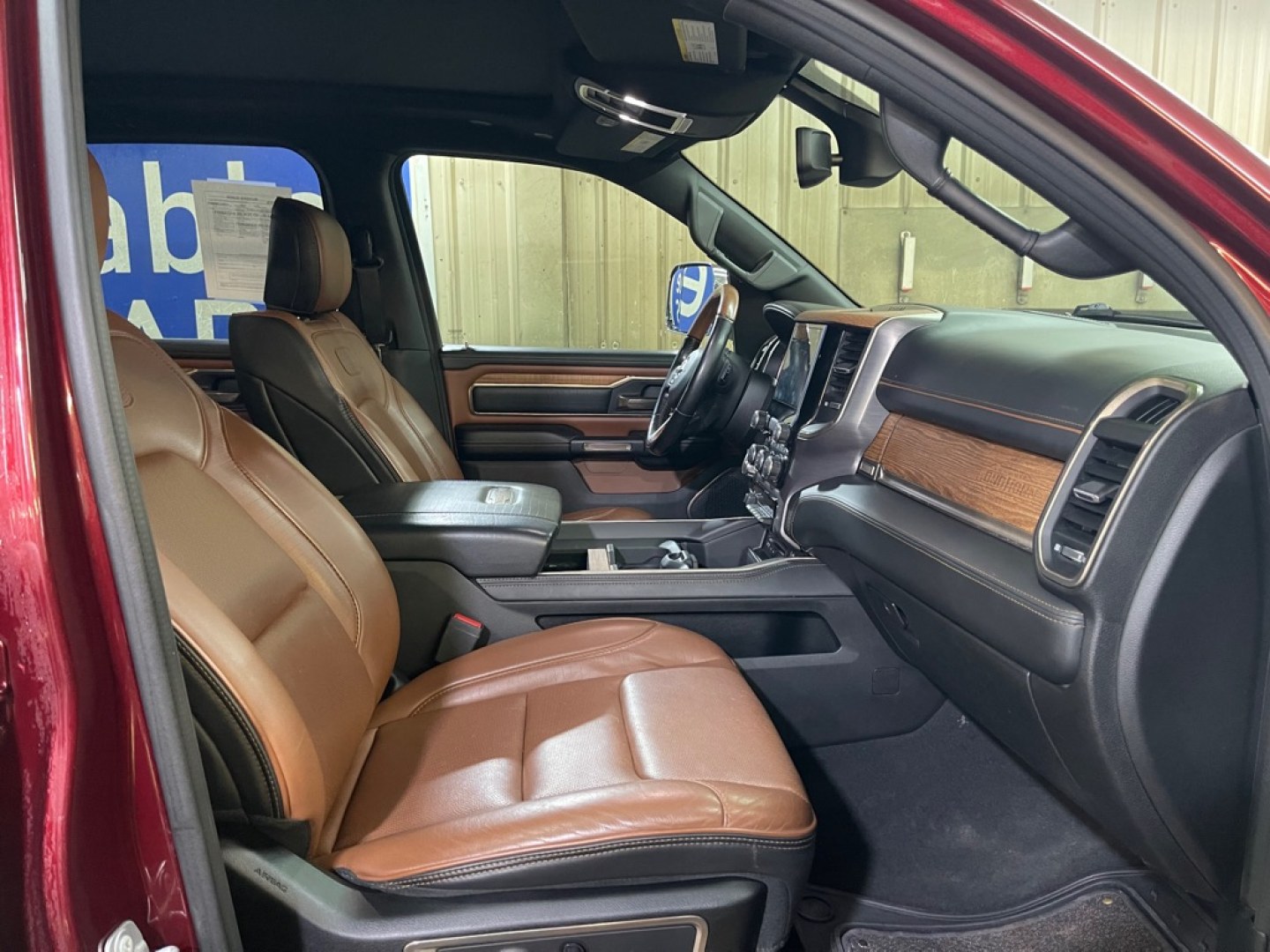 2019 MAROON RAM 1500 LONGHORN (1C6SRFKT3KN) with an 5.7L engine, Automatic transmission, located at 2525 S. Cushman, Fairbanks, AK, 99701, (907) 452-5707, 64.824036, -147.712311- Photo#3