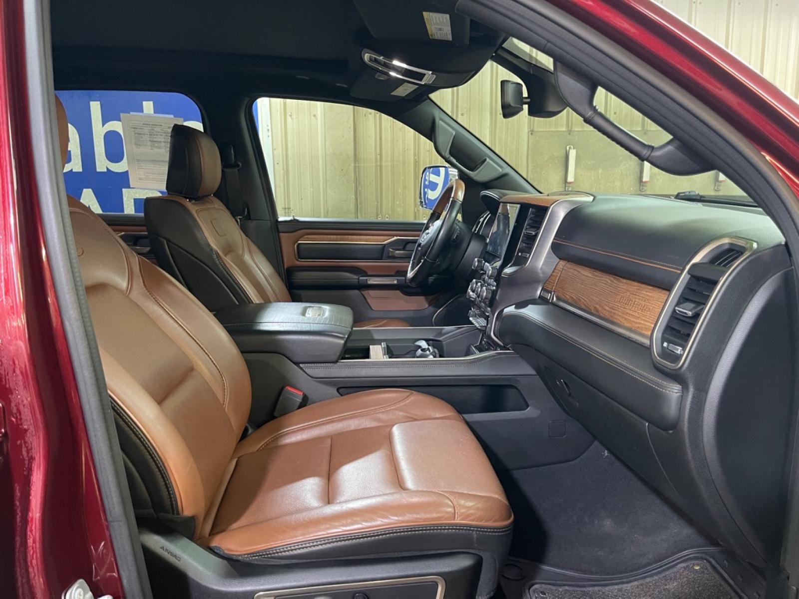 2019 MAROON RAM 1500 LONGHORN (1C6SRFKT3KN) with an 5.7L engine, Automatic transmission, located at 2525 S. Cushman, Fairbanks, AK, 99701, (907) 452-5707, 64.824036, -147.712311 - Photo#3